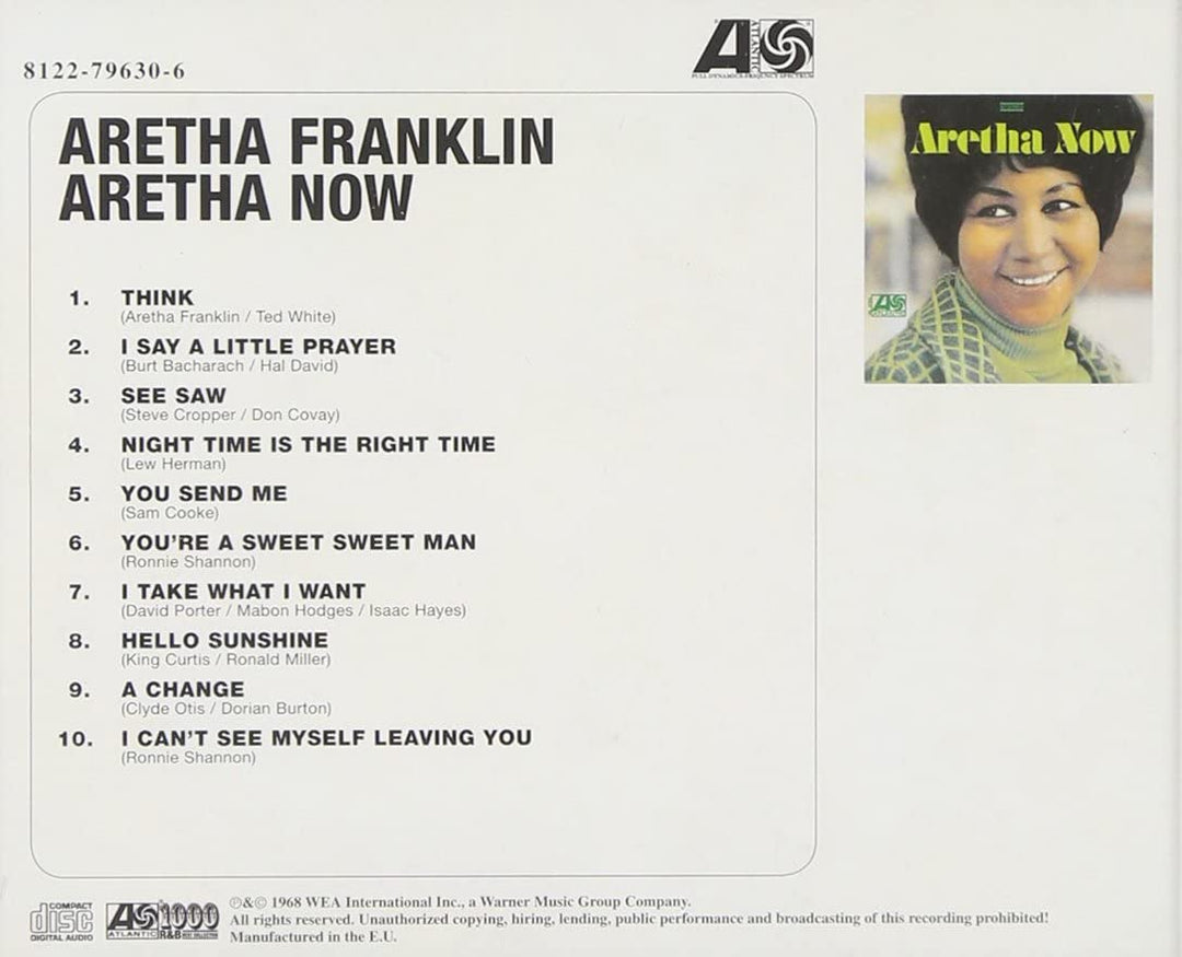 Aretha Franklin - Aretha Now [Audio-CD]