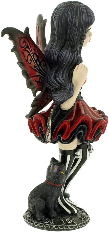 Nemesis Now Hazel Fairy Figur, 16 cm, Rot, Kunstharz