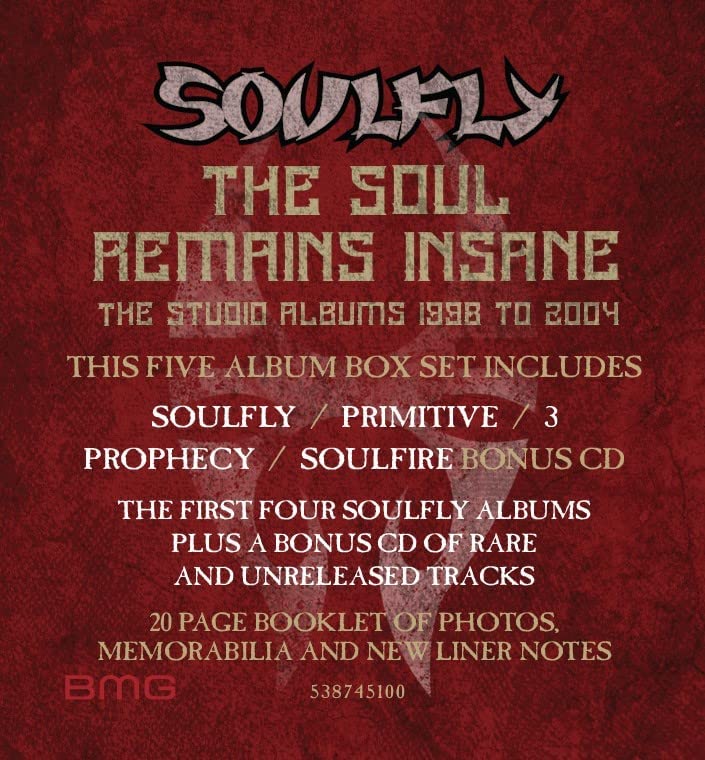 The Soul Remains Insane: Die Studioalben 1998 bis 2004 [Audio-CD]