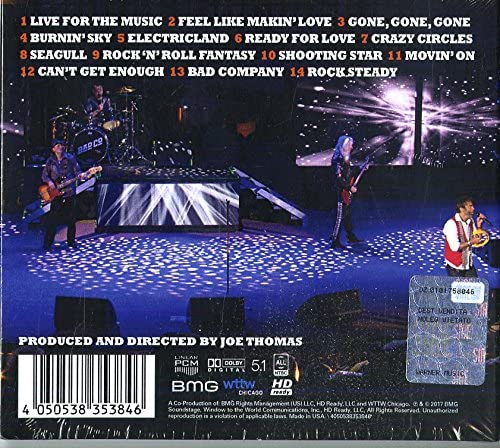 Bad Company - Live At Red Rocks [Audio-CD]