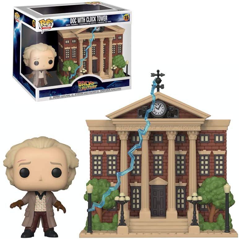 Back to the Future Doc With Clock Tower Funko 46910 Pop! Vinyl #15