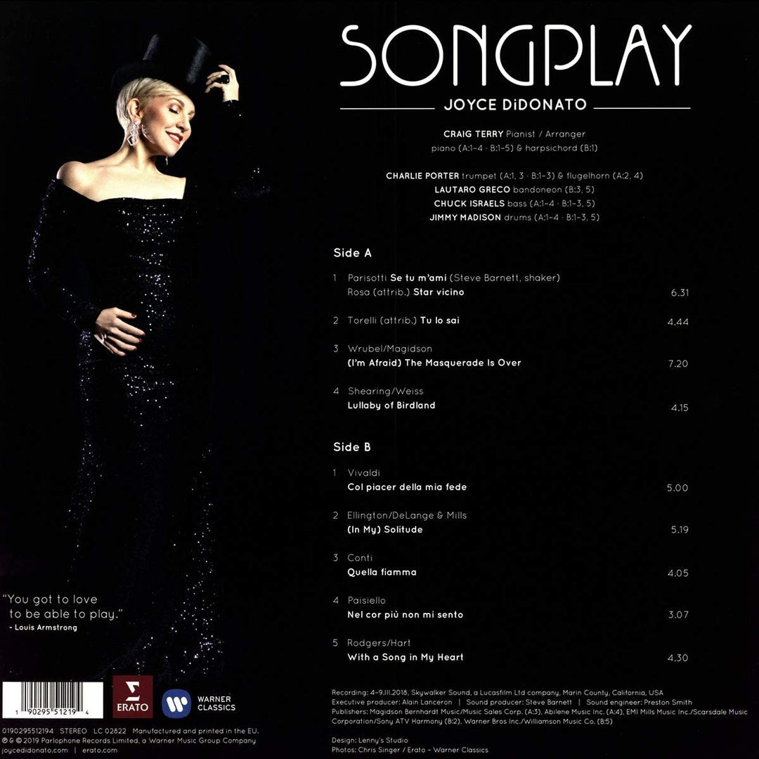 Joyce DiDonato – Songplay [Vinyl]