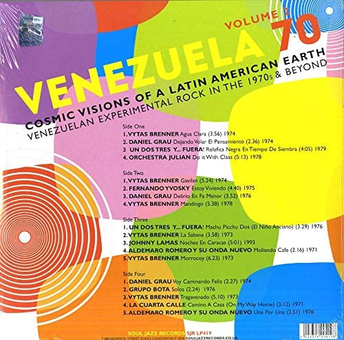 Venezuela 70 Vol.2 – Kosmische Visionen einer lateinamerikanischen Erde: Venezolanische Erfahrung [Vinyl]