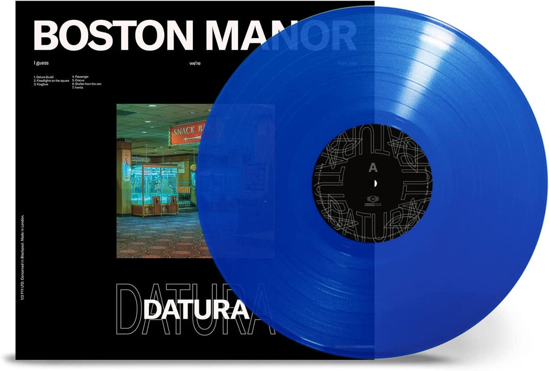 Boston Manor – Datura (Transparent Blau im Ärmel) [VINYL]