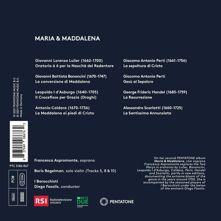 Maria &amp; Maddalena [Audio-CD]