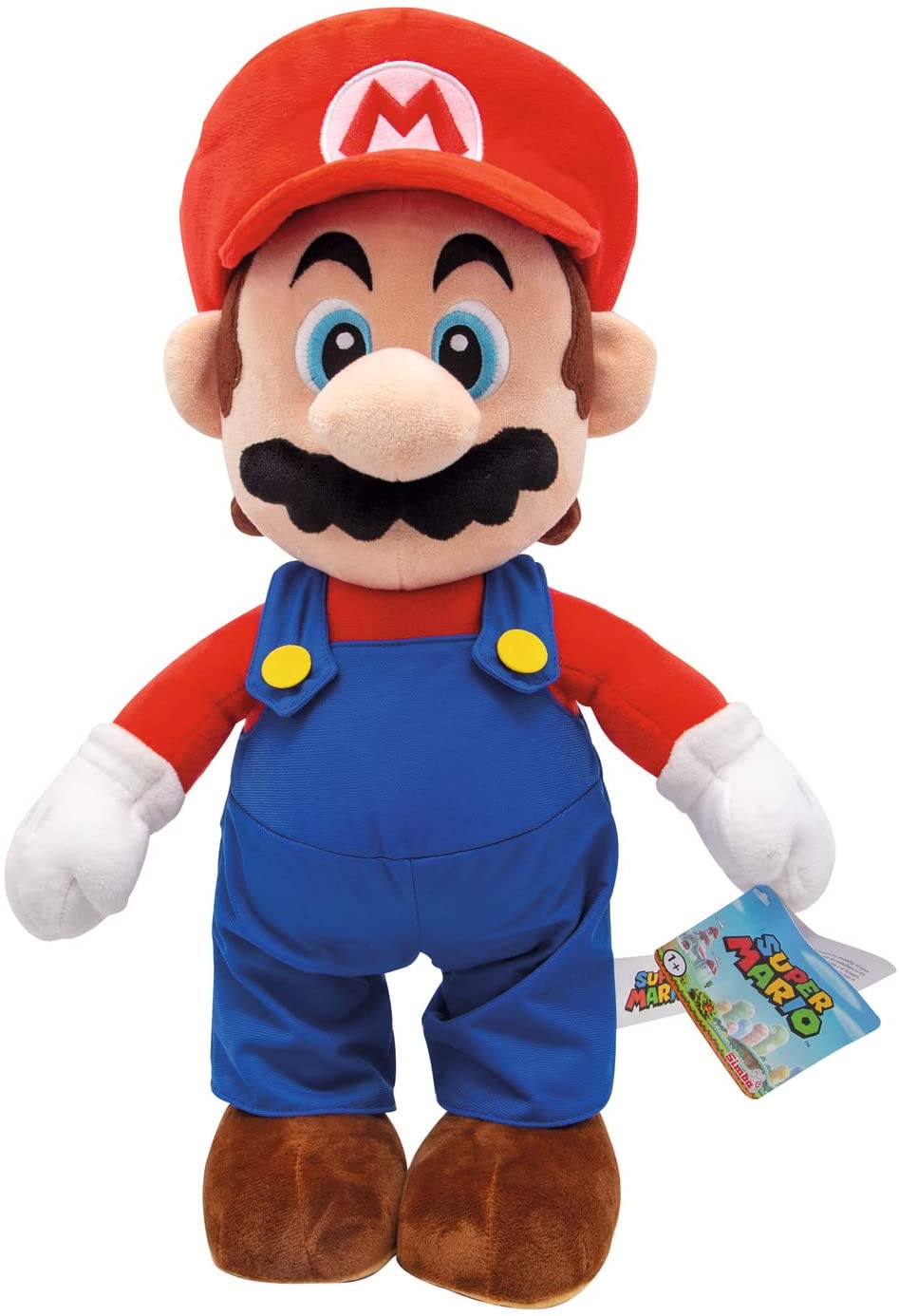 Smoby 109231013 Plüschfigur Super XL Mario 50CM Stofftier, Multi