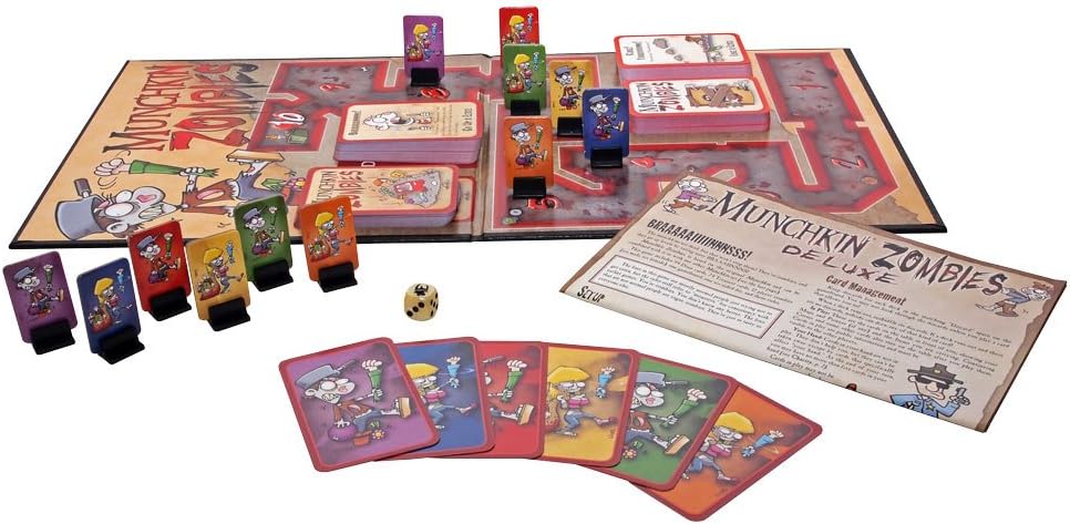 Steve Jackson Games „Munchkin Zombies Deluxe Kartenspiel“.