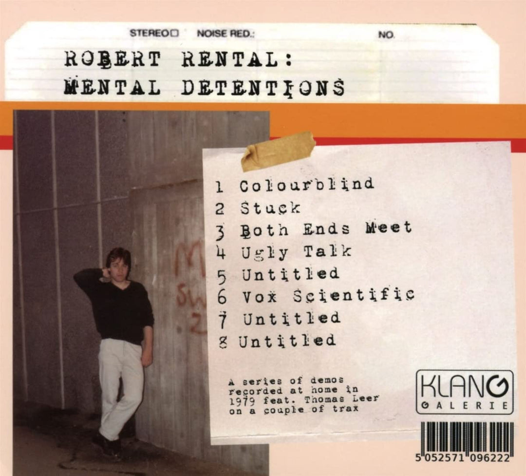 Robert Rental - Mental Detentions [Audio CD]