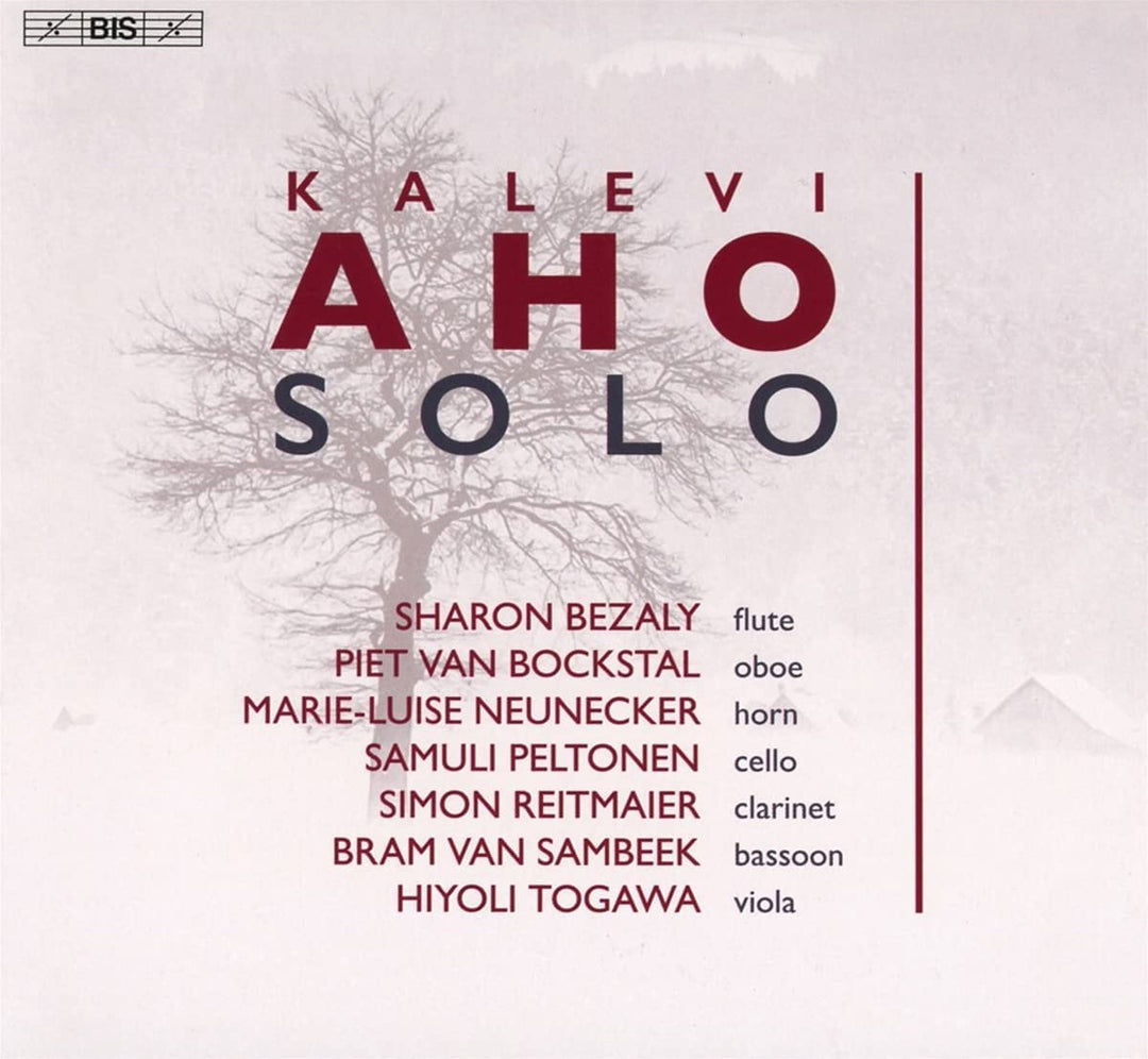 Sharon Bezaly – Aho: Solo [Sharon Bezaly; Piet van Bockstal; Marie-Luise Neunecker; Samuli Peltonen; Simon Reitmaier; Bram van Sambeek; Hiyoli Togawa] [Bis: BIS2446] [Audio CD]