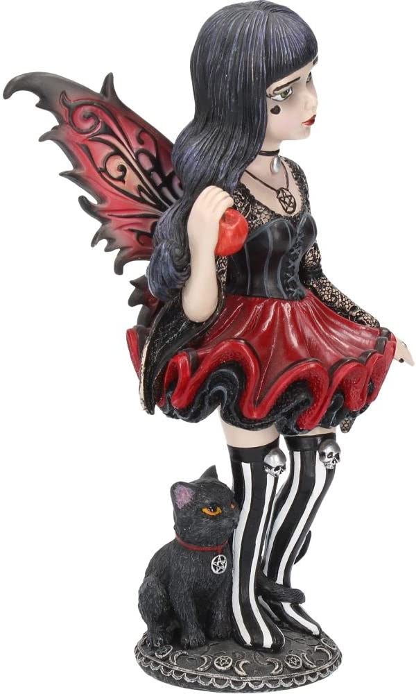 Nemesis Now Hazel Fairy Figur, 16 cm, Rot, Kunstharz