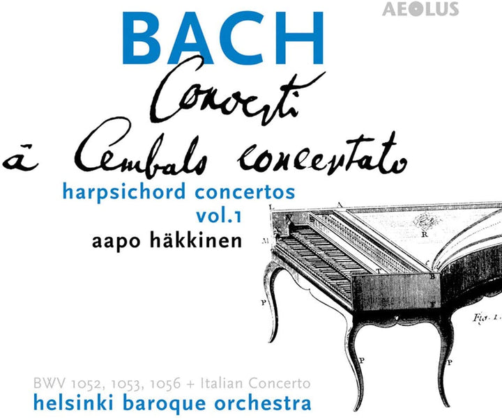 Johann Sebastian Bach: Concerti a Cembalo Concertato, Bd. 1 - [Audio-CD]