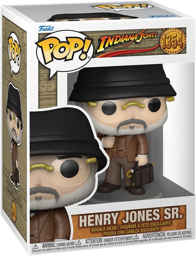 Filme: Indiana Jones Raiders Of The Lost Ark – Henry Jones Sr Funko 63987 Pop! Vinyl Nr. 1354
