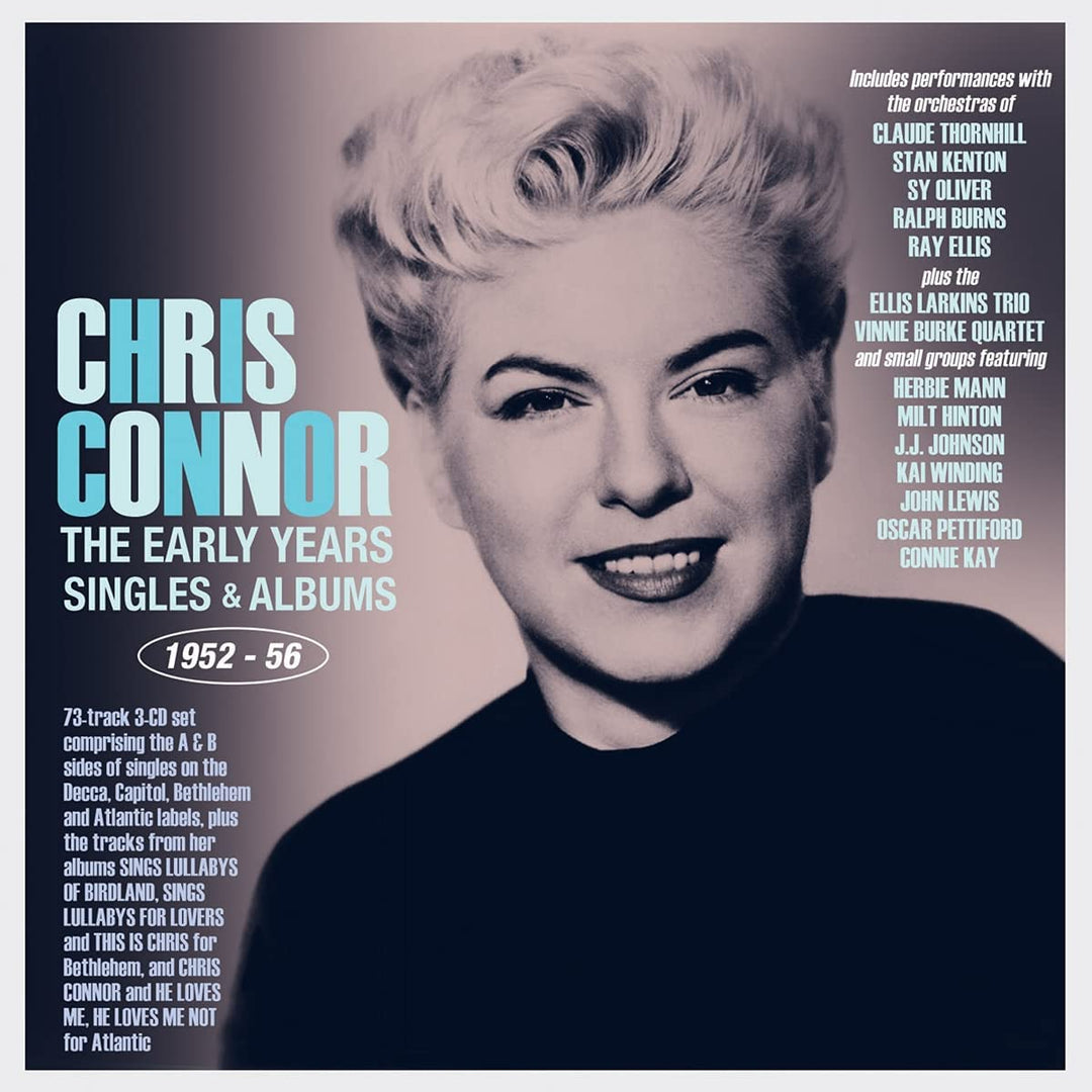 Chris Connor – The Early Years – Singles &amp; Alben 1952–56 [Audio-CD]