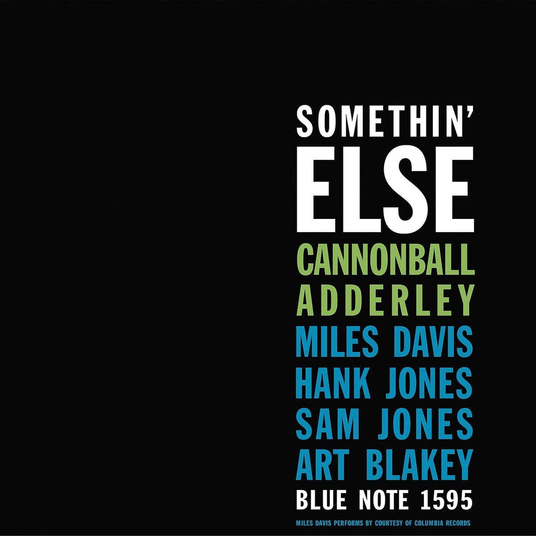 Cannonball Adderley – Somethin' Else [VINYL]