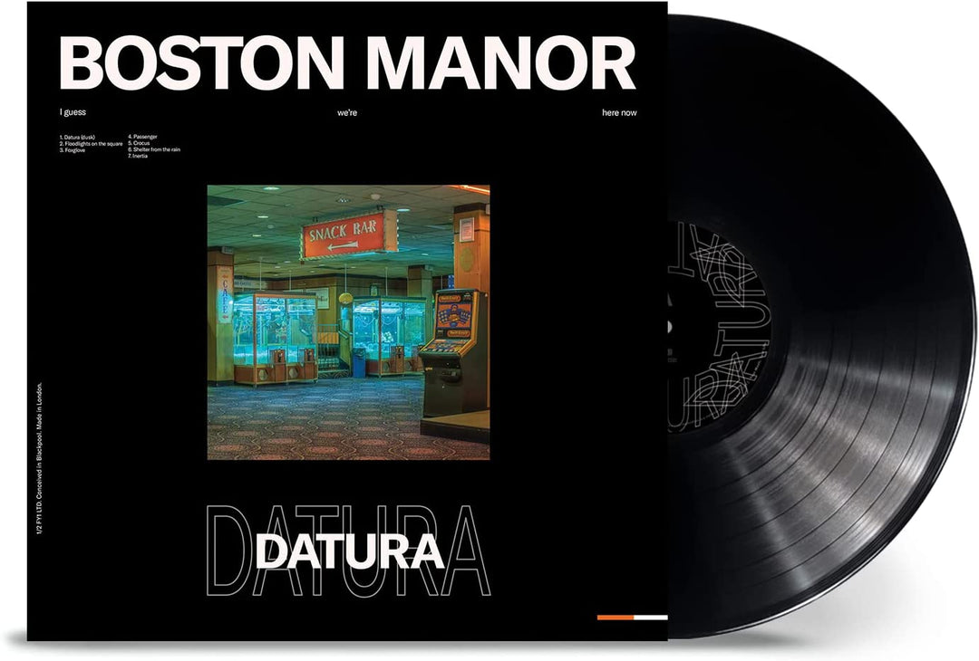 Boston Manor – Datura (Schwarz im Ärmel) [VINYL]