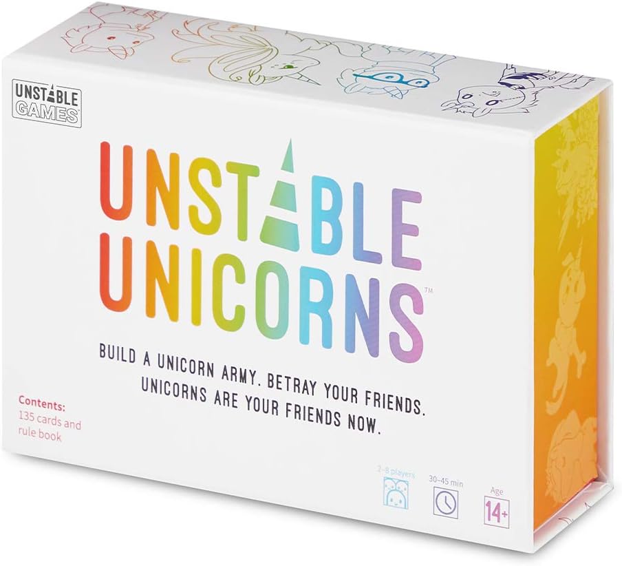 TeeTurtle | Unstable Unicorns | Card Game | Ages 8+ | 2-8 Players | 30-45 Minute