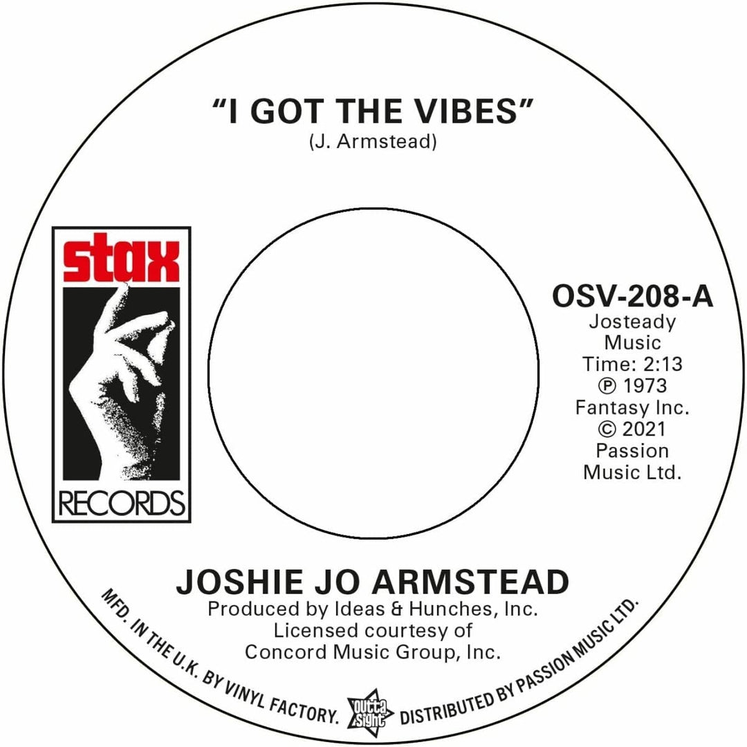 Josie Jo Armstead – I Got The Vibes / I’ll Never Stop Loving You [7" VINYL]