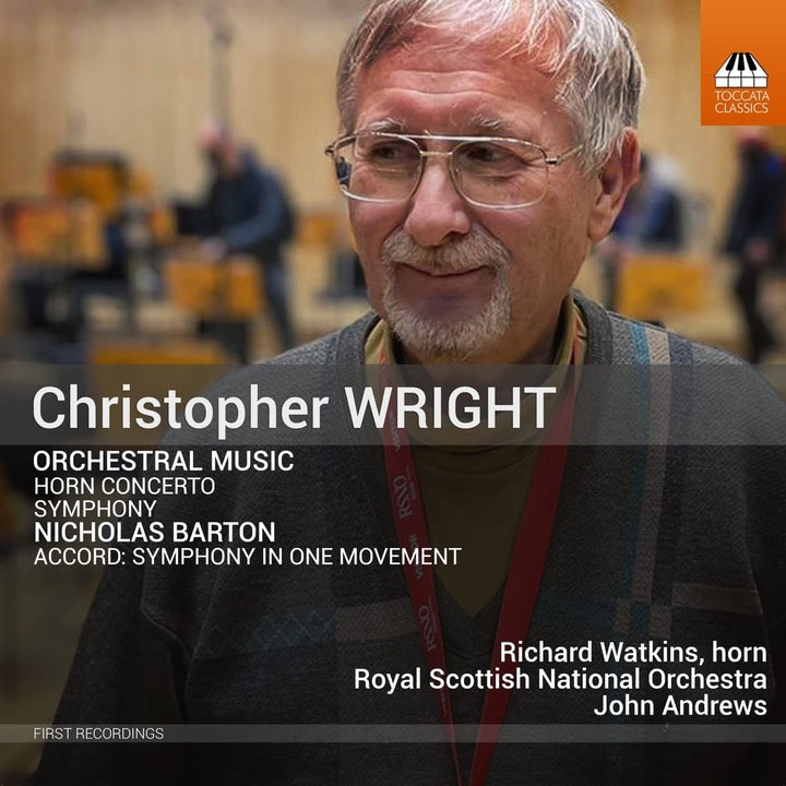 Wright; Barton: Orchestermusik [Richard Watkins; Royal Scottish National Orchestra; John Andrews] [Toccata Classics: TOCC 0466] [Audio CD]