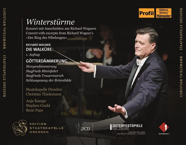 Wagner: Wintersturme [Staatskapelle Dresden; Anja Kampe; Stephen Gould; Rene Pap [Audio-CD]