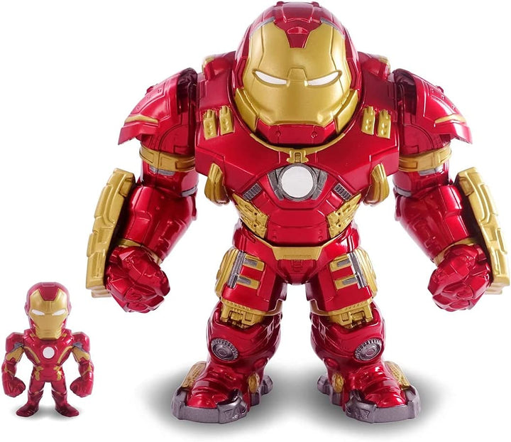 MARVEL 6" HULKBUSTER-RÜSTUNG MIT IRON MAN-DRUCKGUSS-SAMMLERFIGUR, 253223002