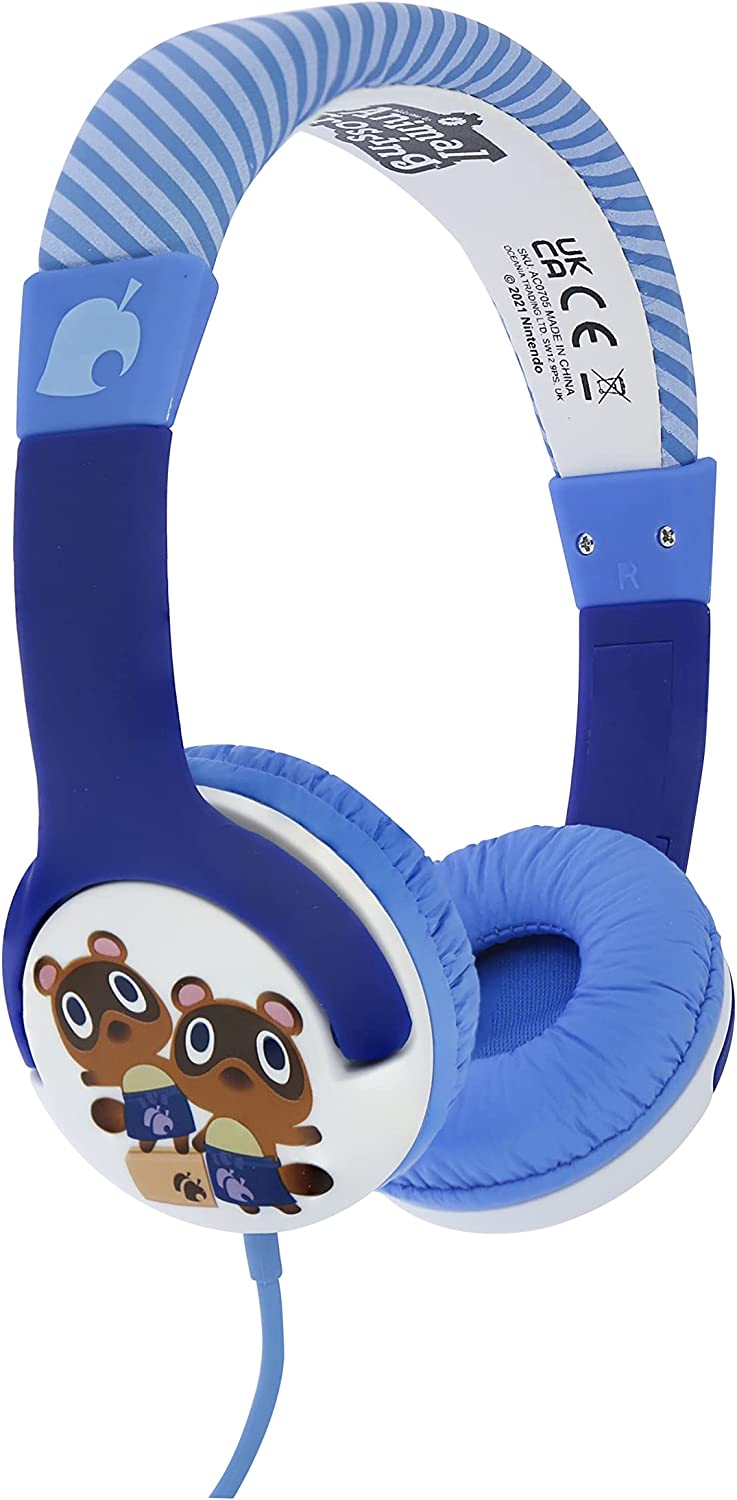 OTL Technologies Kids Headphones - Animal Crossing Timmy and Tommy Wired Headpho