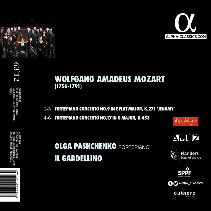 Mozart: Klavierkonzerte 9 und 17 [Audio-CD]