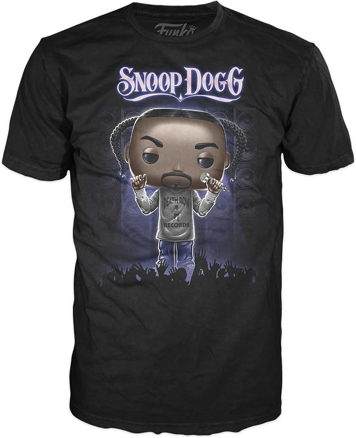 Funko Boxed Tee: Snoop Doggy Dogg - Small - (S) - T-Shirt - Clothes - Gift Idea - Short Sleeve Top for Adults Unisex Men and Women