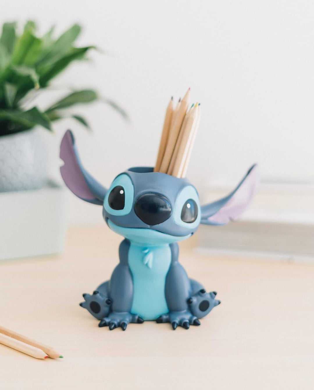 Grupo Erik Disney Stitch Pen Holder | Pen Holder For Desk | Stitch Gifts | Pen Holder For Desk