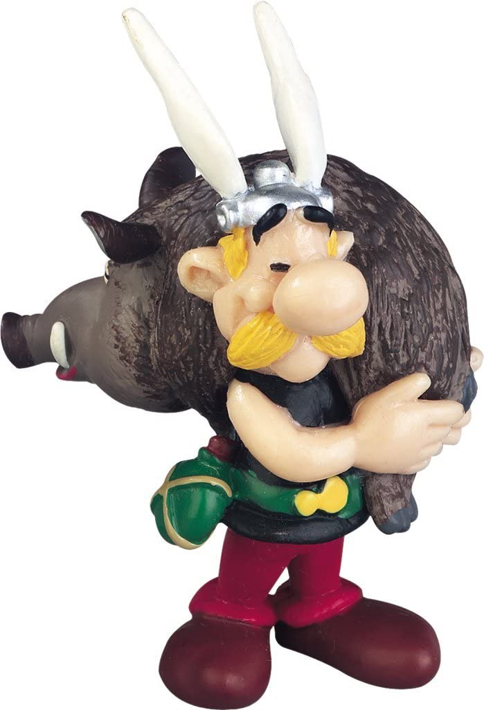 Plastoy SAS PLA60545 Asterix Figuur Asterix Mit Wildschwein Speelgoed