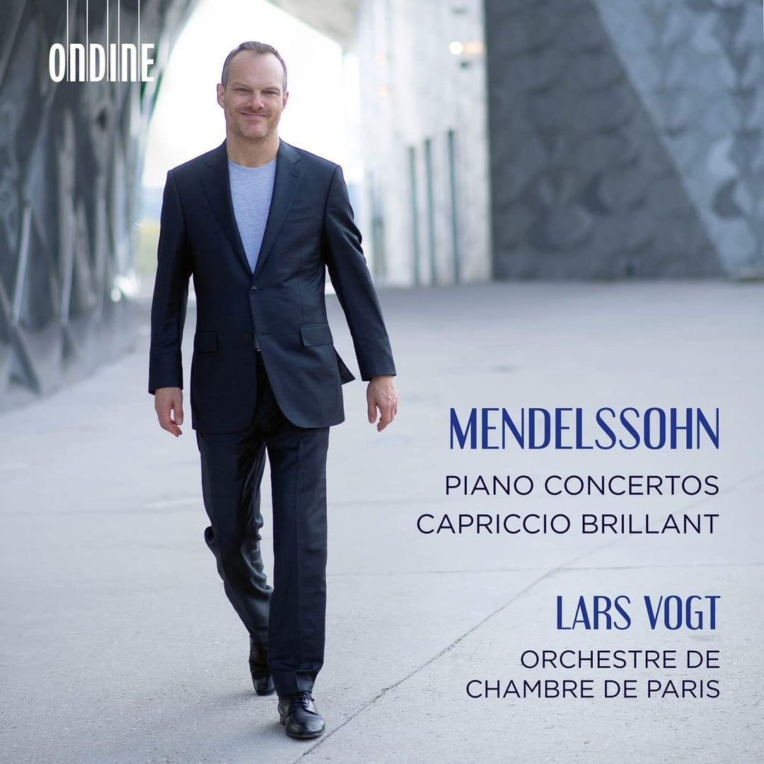 Mendelssohn: Klavierkonzerte [Lars Vogt; Orchestre de chambre de Paris] [Ondine: ODE 1400-2] [Audio CD]