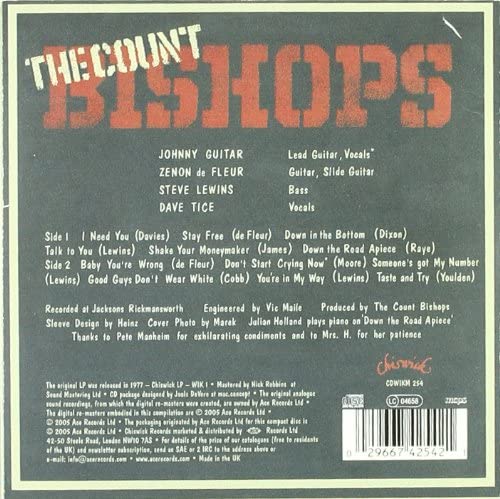 Count Bishops - The Count Bishops [Audio CD]