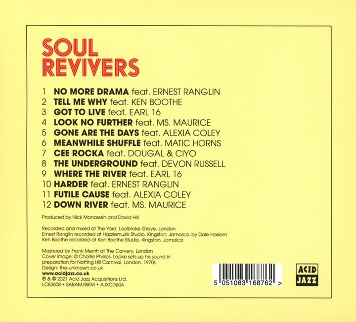 Soul Revivers – On The Groove [Audio-CD]