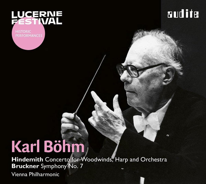 Karl Böhm – Luzerner Hindemith-Konzert, Bruckner-Symphonie Nr. 7 [Audio-CD]