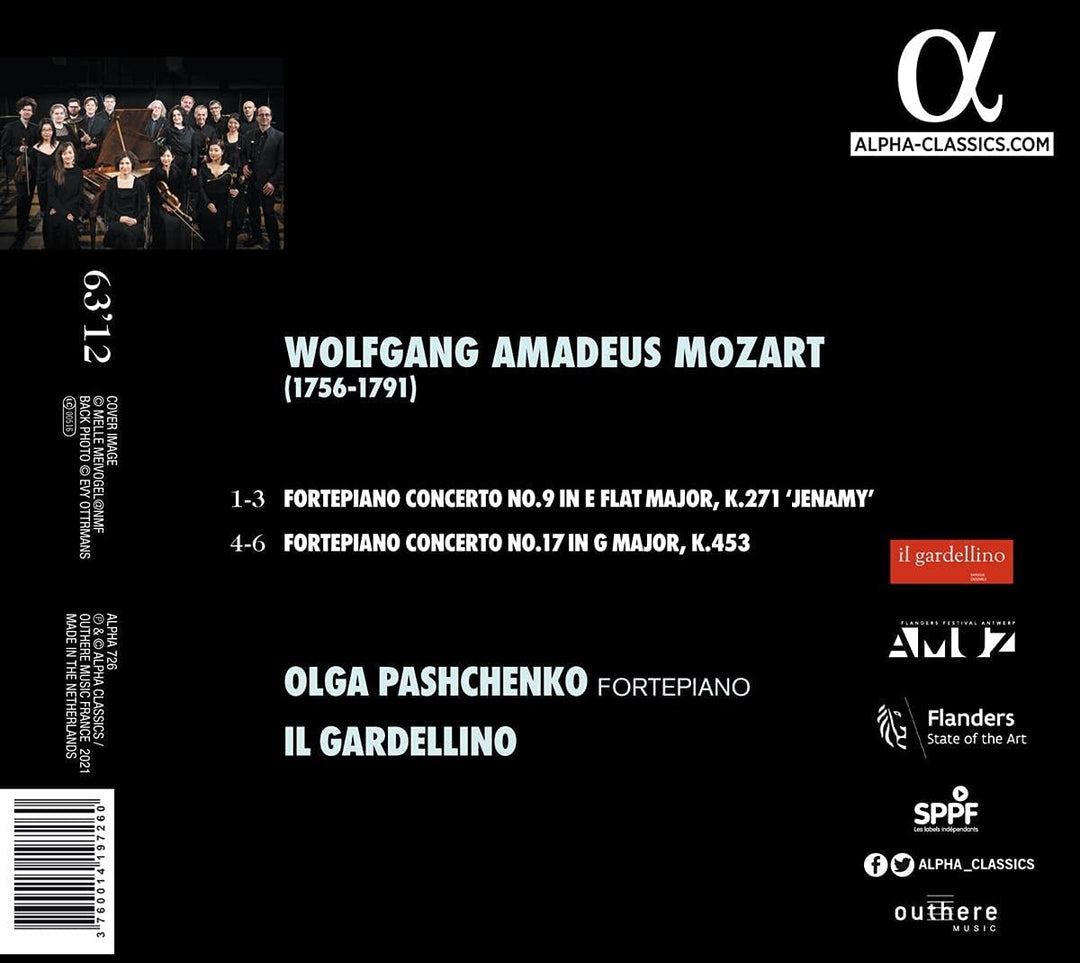 Mozart: Piano Concertos 9 & 17 [Audio CD]