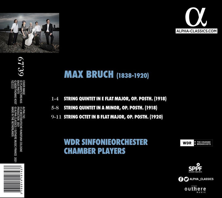 WDR Sinfonieorchester Chamber Players - Bruch: String Quintets &amp; Octet [Audio CD]