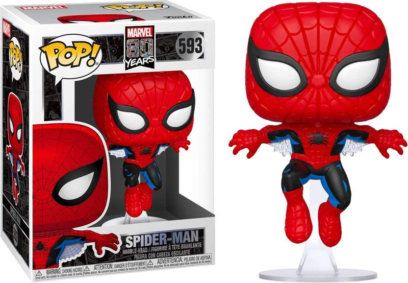 Marvel 80 Years Spider-Man Funko 46952 Pop! Vinyl #593 – Yachew