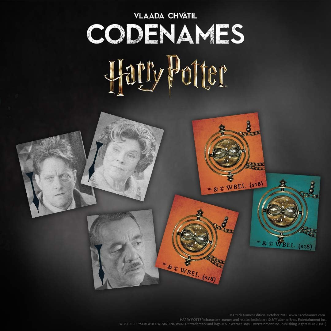 Codenames Harry Potter Edition Party Board Game by Vlaada Chvatil USAopoly