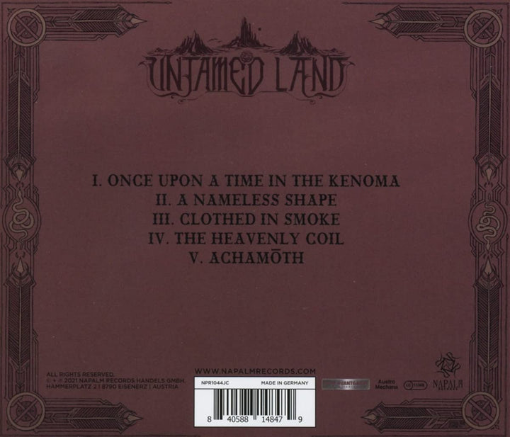 Untamed Land - Like Creatures Seeking Their Own Forms [Audio CD]