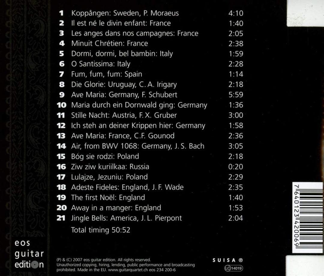 Weihnachtswelt-Sammlung [Heike Stadtmann; Michael Winkler] [Eos Guitar Series: EOS 234200-6] [Audio CD]