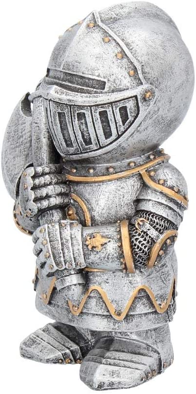 Nemesis Now Sir Chopalot Figur 16 cm Silber