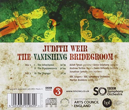 Judith Weir: The Vanishing Bridegroom - [Audio CD]