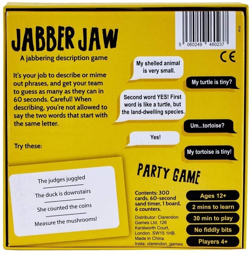 Jabber Jaw: Das urkomische, schnell sprechende Beschreibungsspiel, das das Ganze versteht
