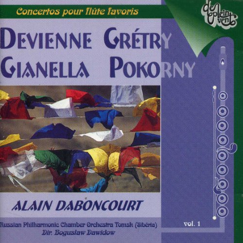 Devienne – Pokorny – Gretry – Gianella – Concertos Pour Flutes – Alain Daboncourt [Audio-CD]