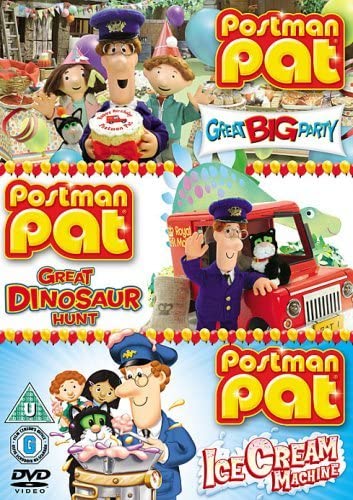 Postman Pat: Great Big Party/Great Dinosaur Hunt/The Ice Cream [DVD]