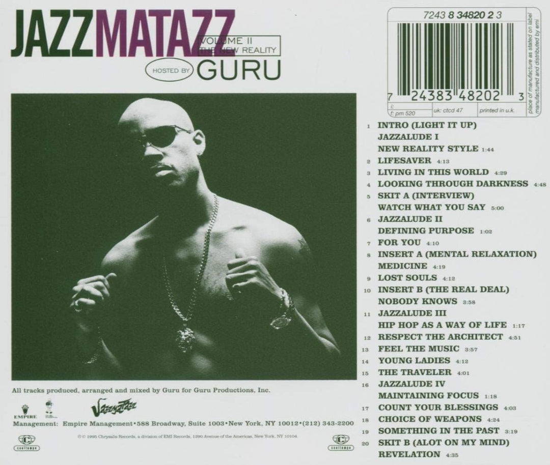 Jazzmatazz Volume II: The New Reality [Audio CD]