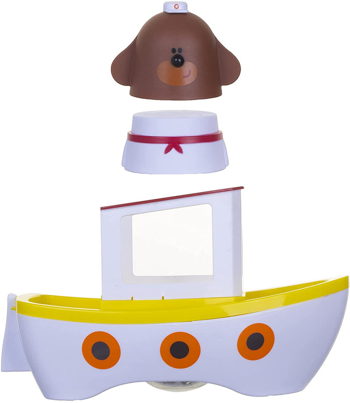 Hey Duggee 2148 Lightshow River Underwater Show Bath Toy Boat, Floats, Projects Lights Under Water, Squirrel Club, CBeebies, Age 12 Months Plus