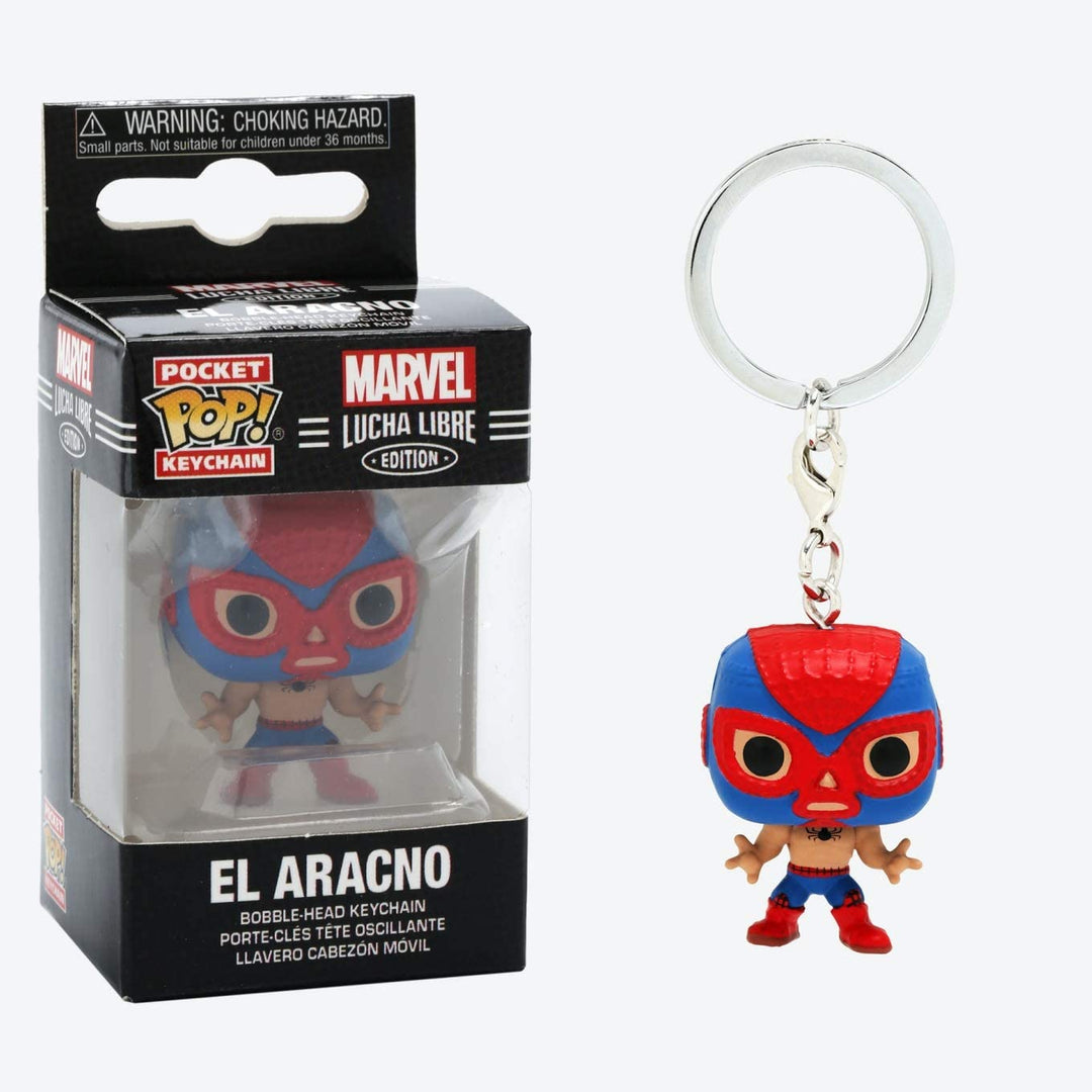 Marvel Lucha Libre Edition El Aracno Funko 53890 Pocket Pop!