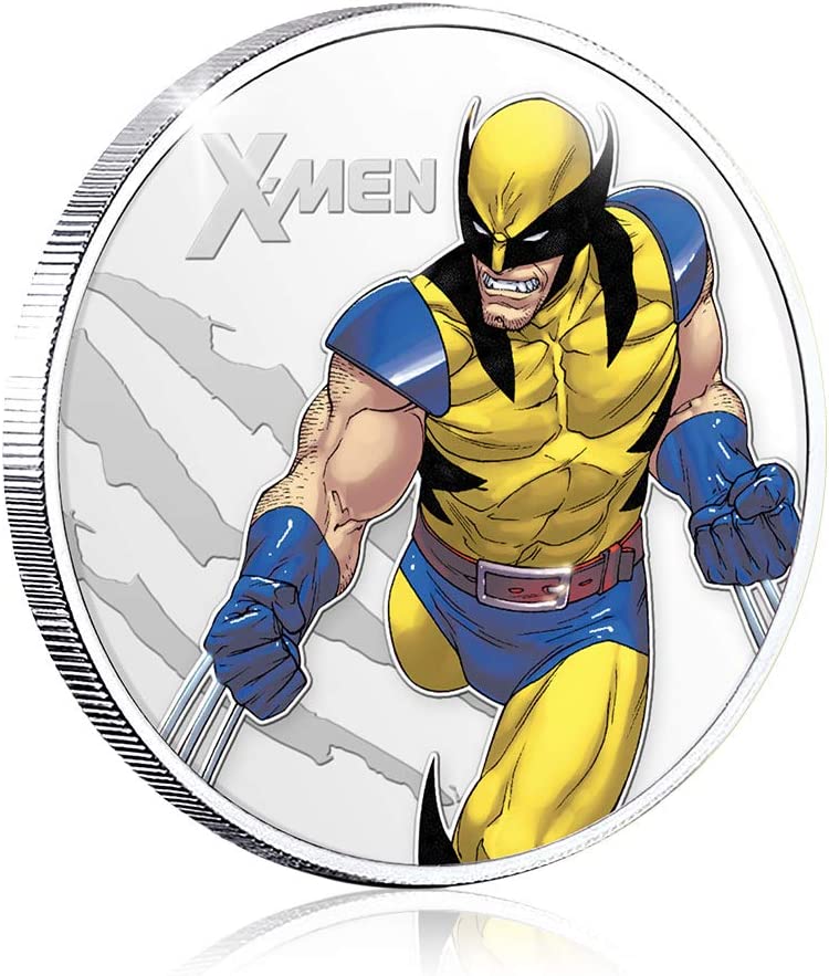 The Koin Club X-Men Marvel Geschenke für Männer Comics Pure Silver Collectable Limited