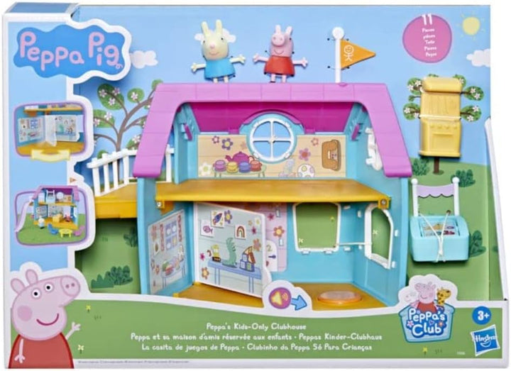 Peppa Pig Peppa's Club Peppa's Clubhouse-Vorschulspielzeug nur für Kinder; Soundeffekte