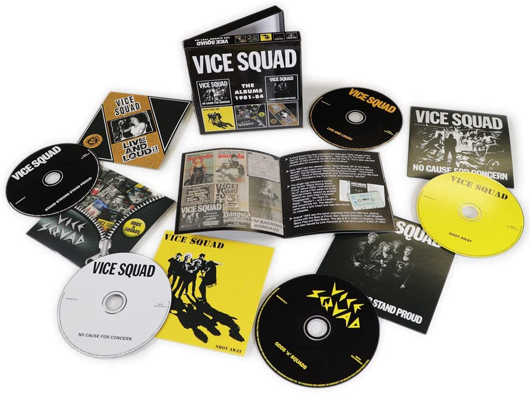 Vice Squad – The Albums 1981–84 Clamshell [Audio-CD]